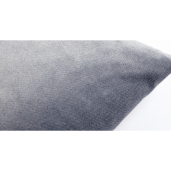 Velour pude - Stvet bl - 43x43