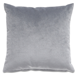 Velour pude - Stvet bl - 43x43