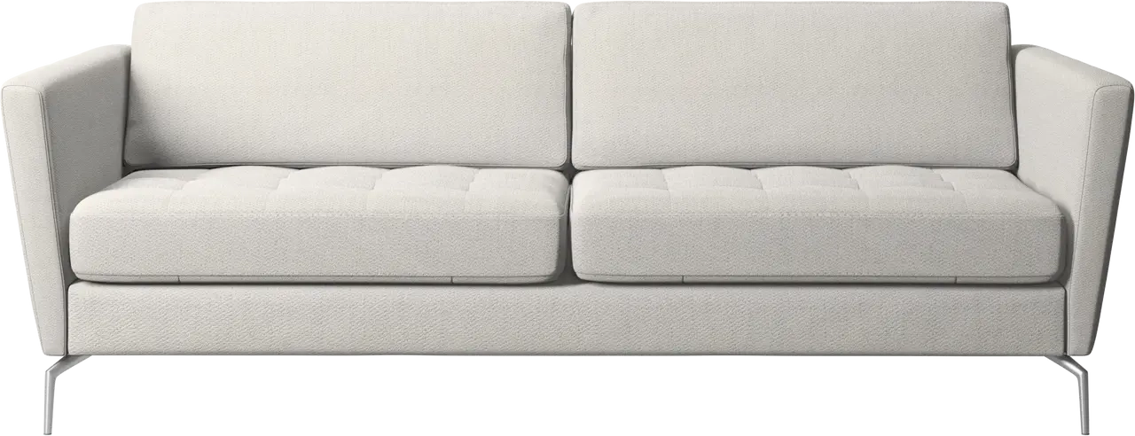 2,5p. Sofa - Hvidt stof