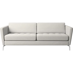 2,5p. Sofa - Hvidt stof