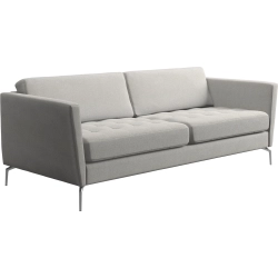 2,5p. Sofa - Hvidt stof