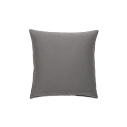 Pude - Gr stof - 58x58 cm