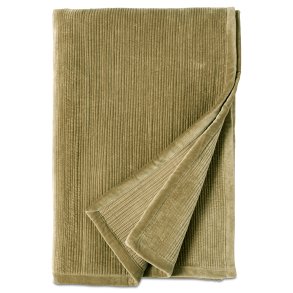 Sengetppe - Mrk gul - 250x250 cm