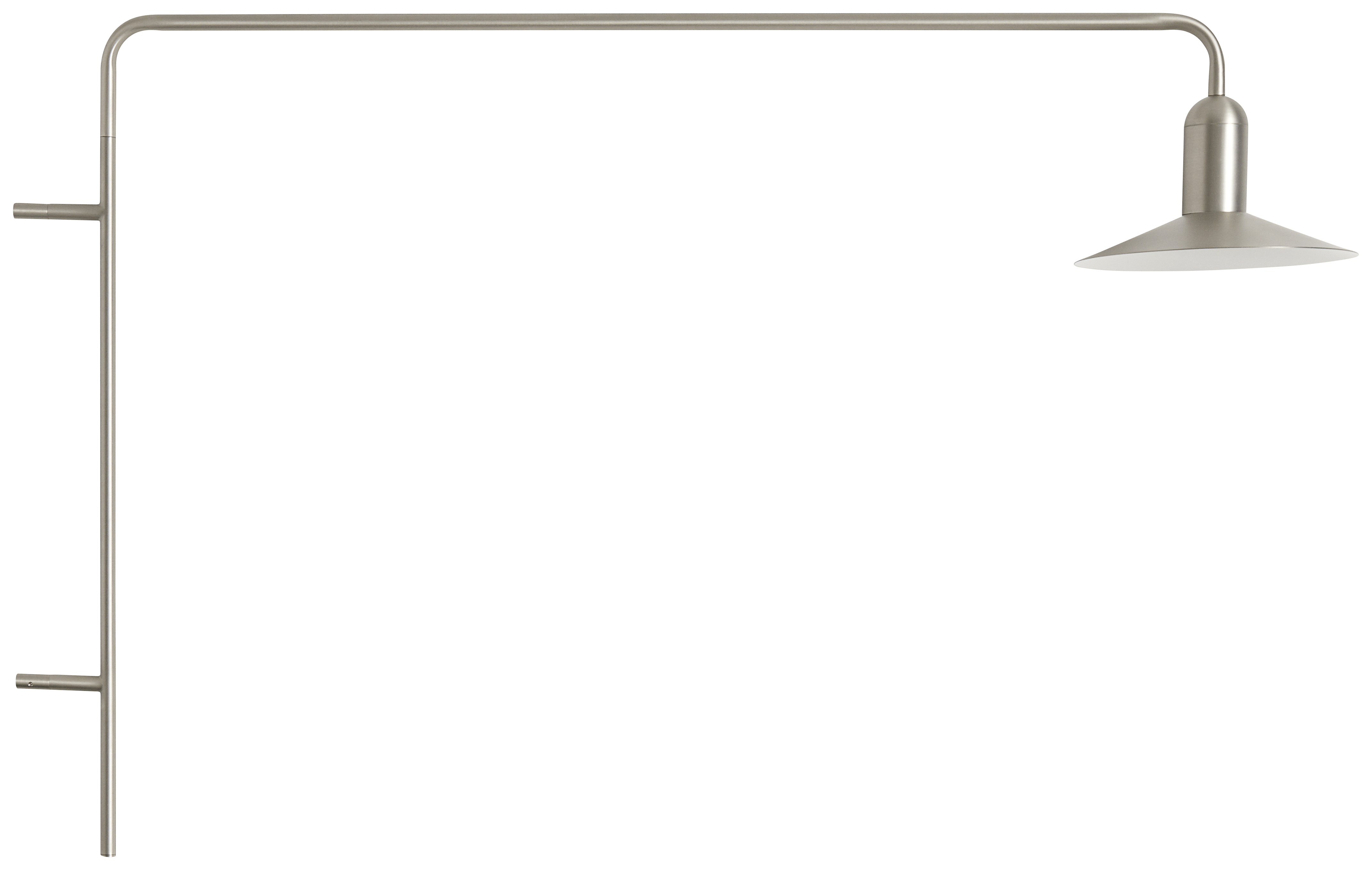 V�glampe - B�rstet satin