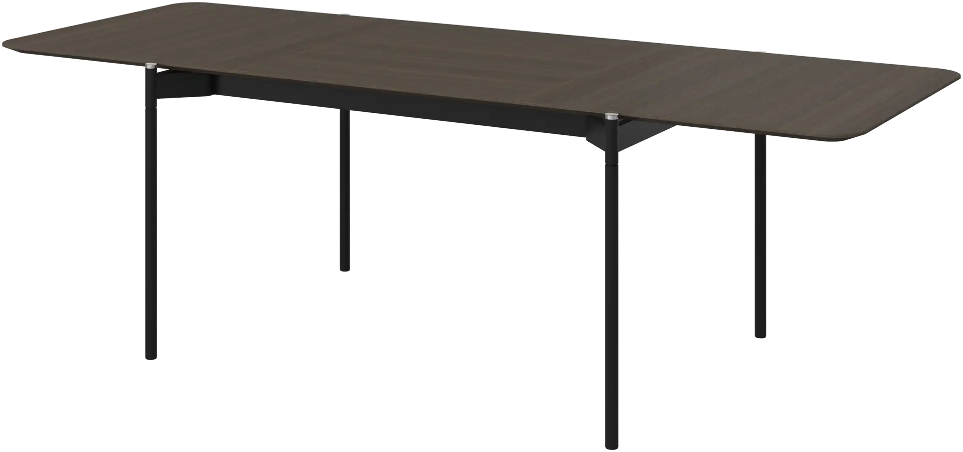 Spisebord med udtrk - Mrk eg