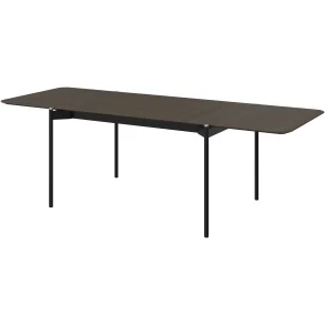 Spisebord med udtrk - Mrk eg