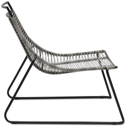 2 stk. Loungestole - Gr� - Udend�rs