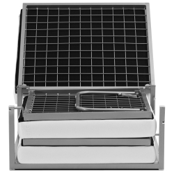 Puf med sovefunktion - beige stof