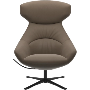 1 stk. Lnestol + skammel i stengr lder