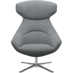 Lnestol - Lys gr stof