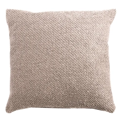 Boucl� pude - Latte - 43x43 cm.