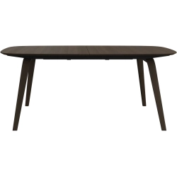 Spisebord med udtr�k - M�rk eg