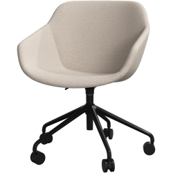 Kontorstol - Beige stof