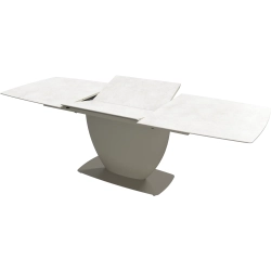 Spisebord med udtr�k - Askegr�