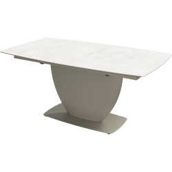 Spisebord - Askegr� keramik