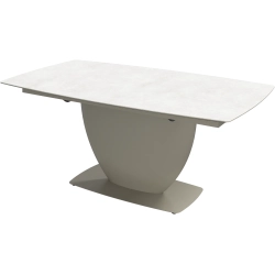 Spisebord med udtr�k - Askegr�