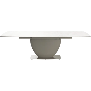 Spisebord med udtr�k - Askegr�