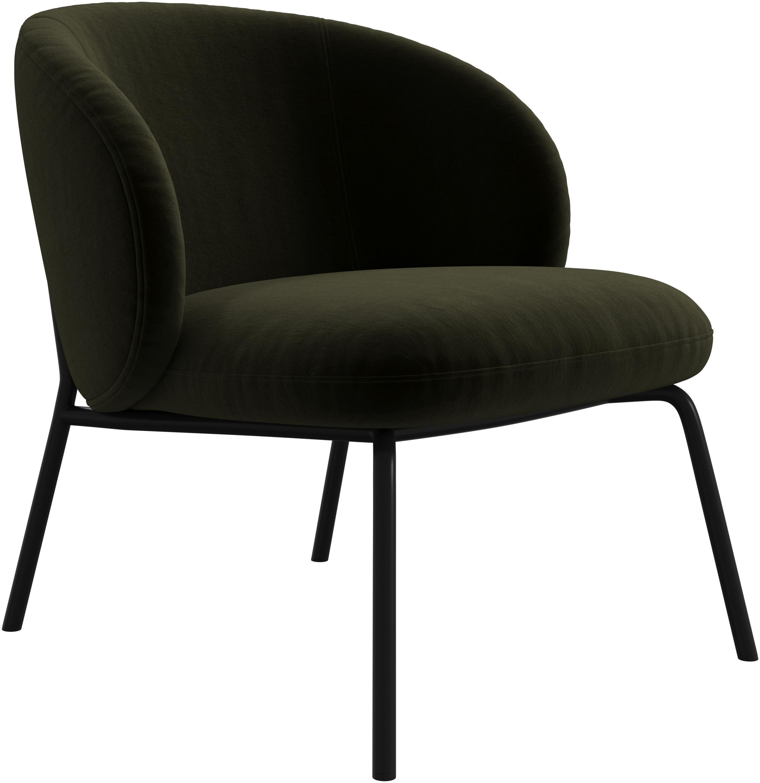 Loungestol - Gr�n velour