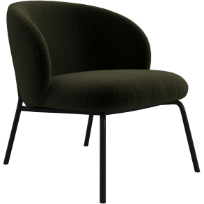 Loungestol - Gr�n velour