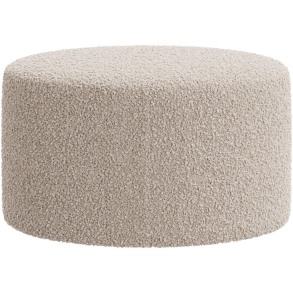 Puf - Beige Boucl�