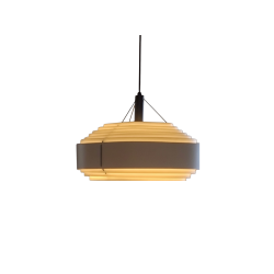 Loftlampe - Mat askegr�