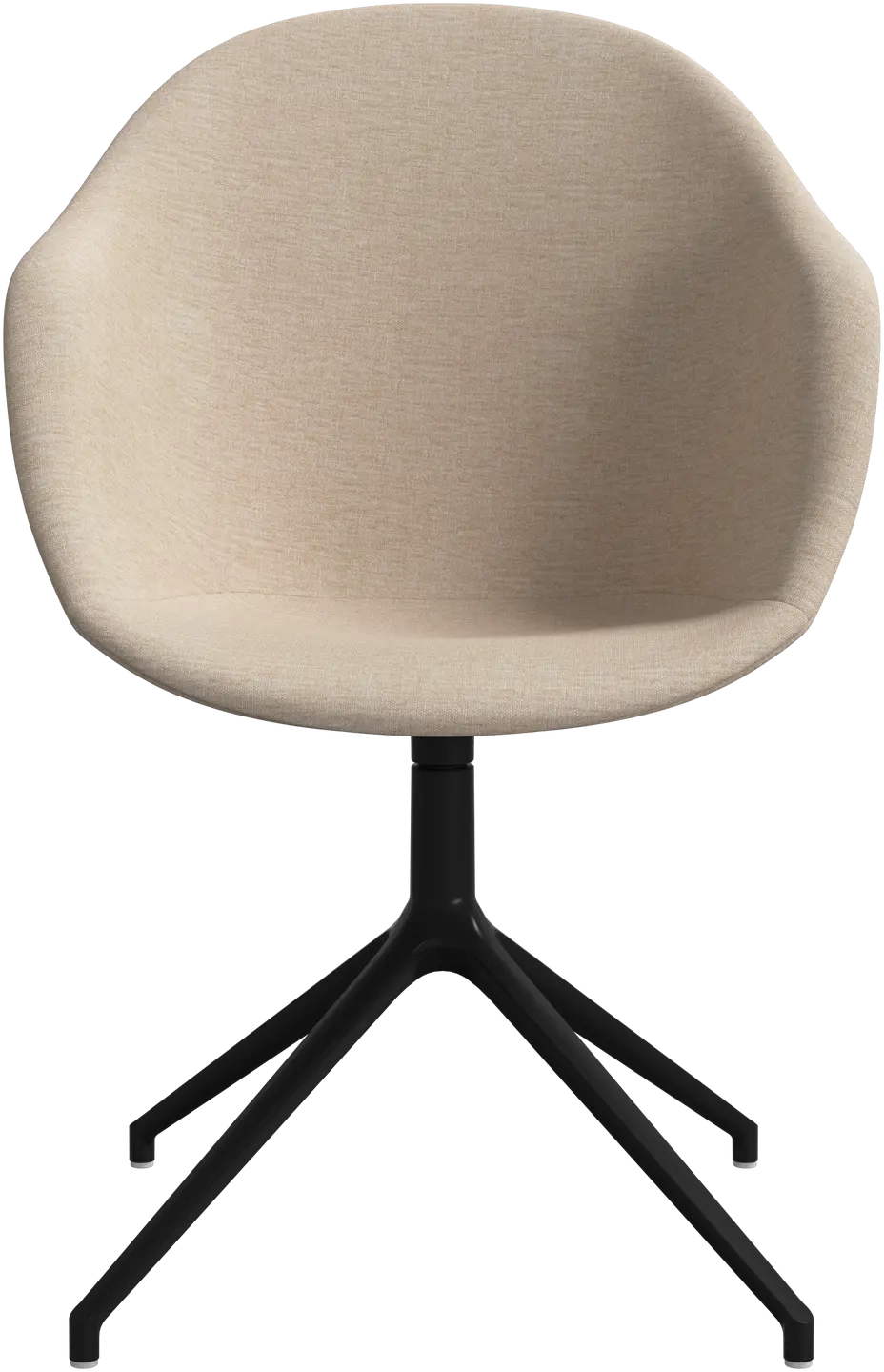 8 stk. Spisestole - Beige stof