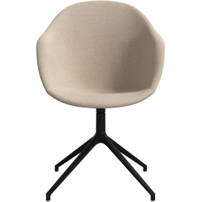 8 stk. Spisestole - Beige stof