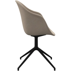 8 stk. Spisestole - Beige stof