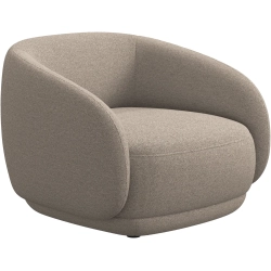 L�nestol - Beige stof