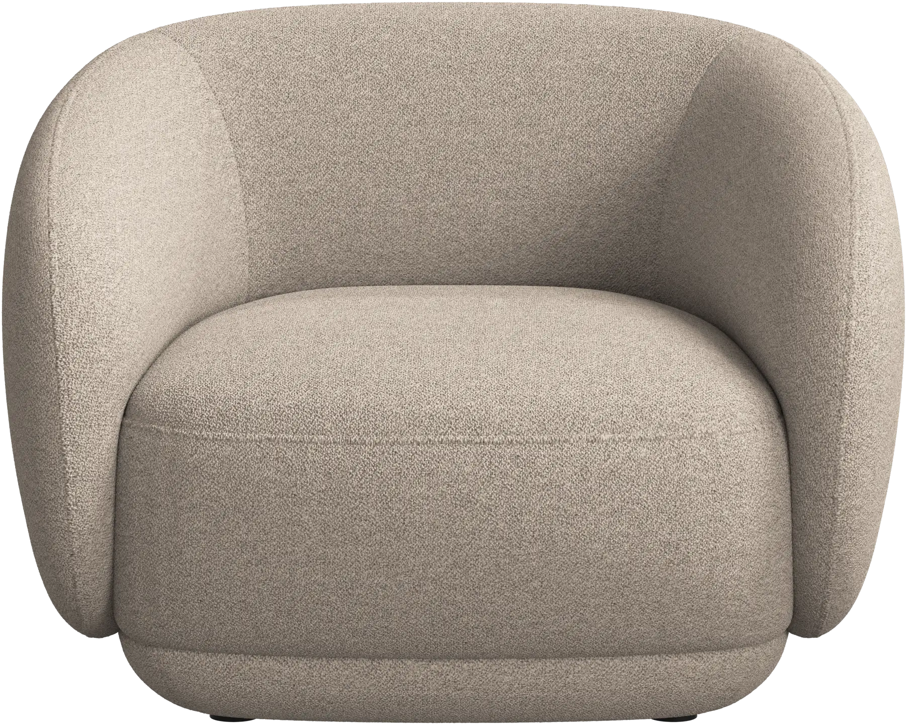 L�nestol - Beige stof