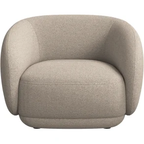 L�nestol - Beige stof