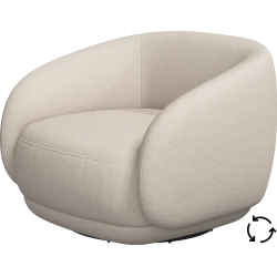 L�nestol - Beige stof