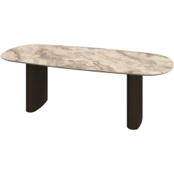 Spisebord - Brun keramik