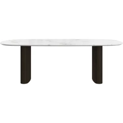 Spisebord - Hvid keramik