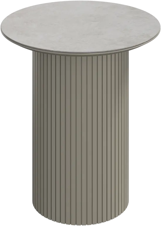 Sidebord - Gr� keramik