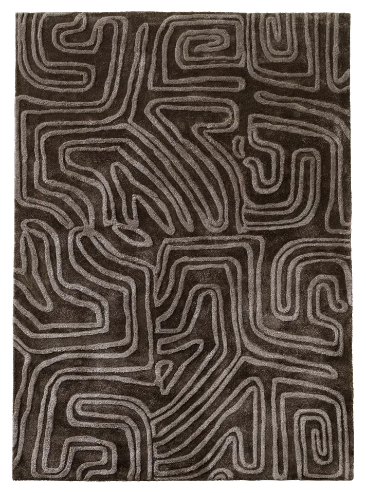 Tppe - Gr / Brun - 200x300