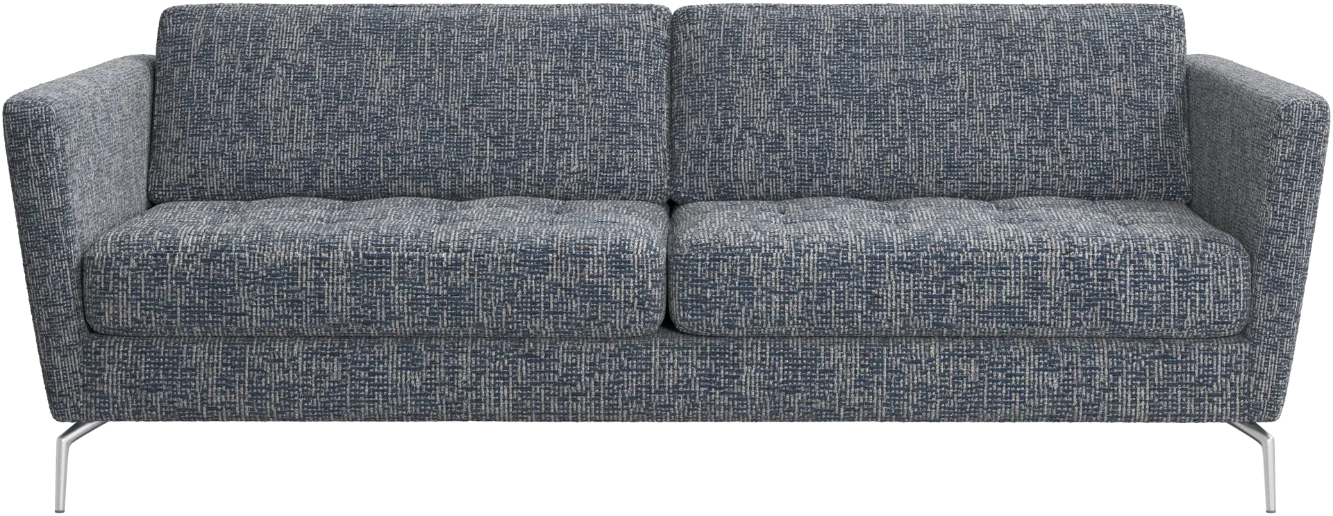 2,5p sofa - Bl stof