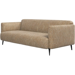 2,5p. Sofa - Sennepsfarvet stof