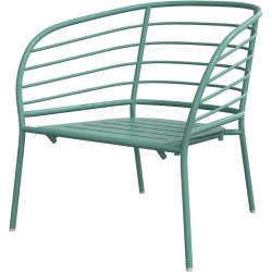 Udend�rs sidebord + 2 loungestole - Gr�n