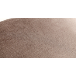 Velour pude - lys Rosa