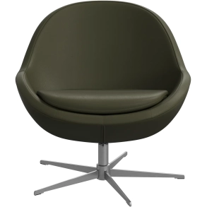 L�nestol - M�rk gr�n l�der