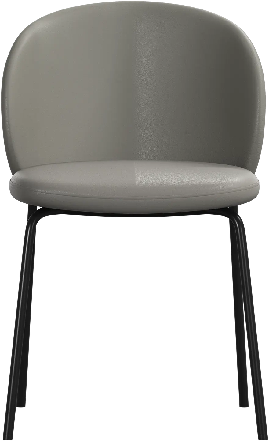 8 stk. Spisestole - Gr� l�der