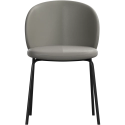 8 stk. Spisestole - Gr� l�der