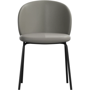 8 stk. Spisestole - Gr� l�der