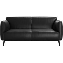 2p. Sofa - Sort l�der