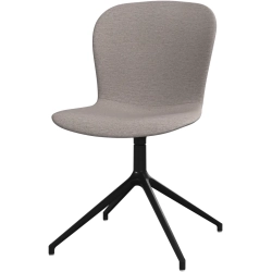 4 stk. Spisestole - Sandfarvet stof