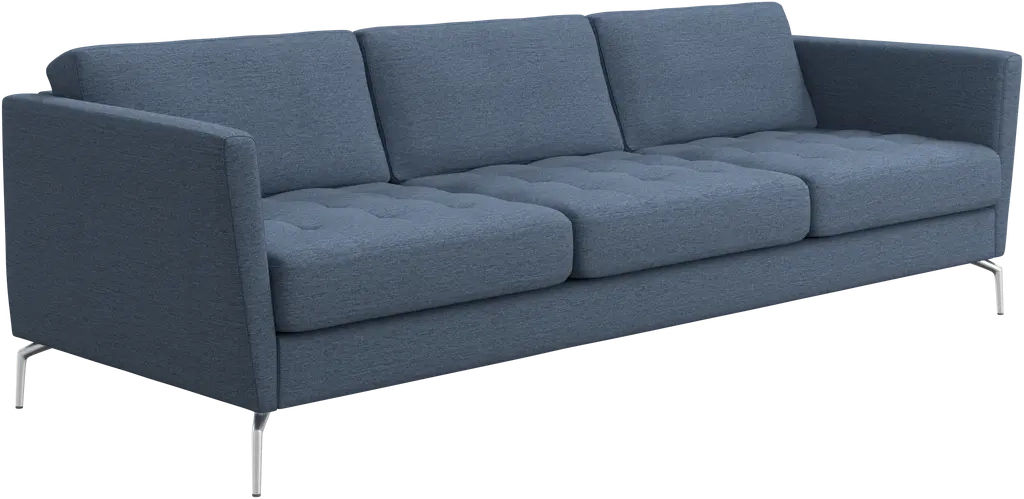 3p sofa - Lys bl� stof