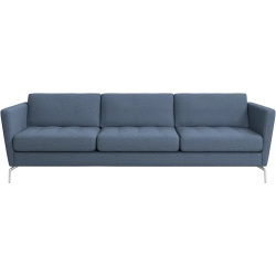3p sofa - Lys bl� stof