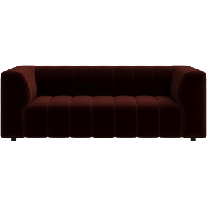 2,5p. Sofa - Rd velour