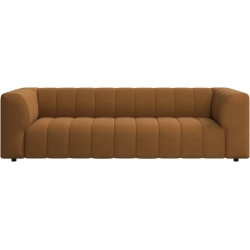 3p Sofa - Sennepsfarvet stof